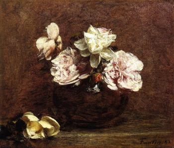 Henri Fantin-Latour : Roses de Nice